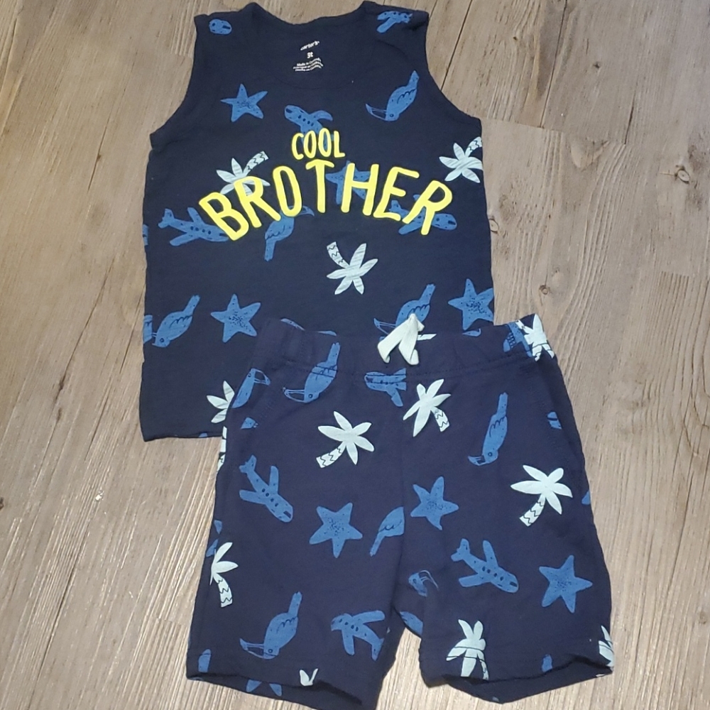 🧡 Carters | 2-piece Toddler Summer Set | Blue